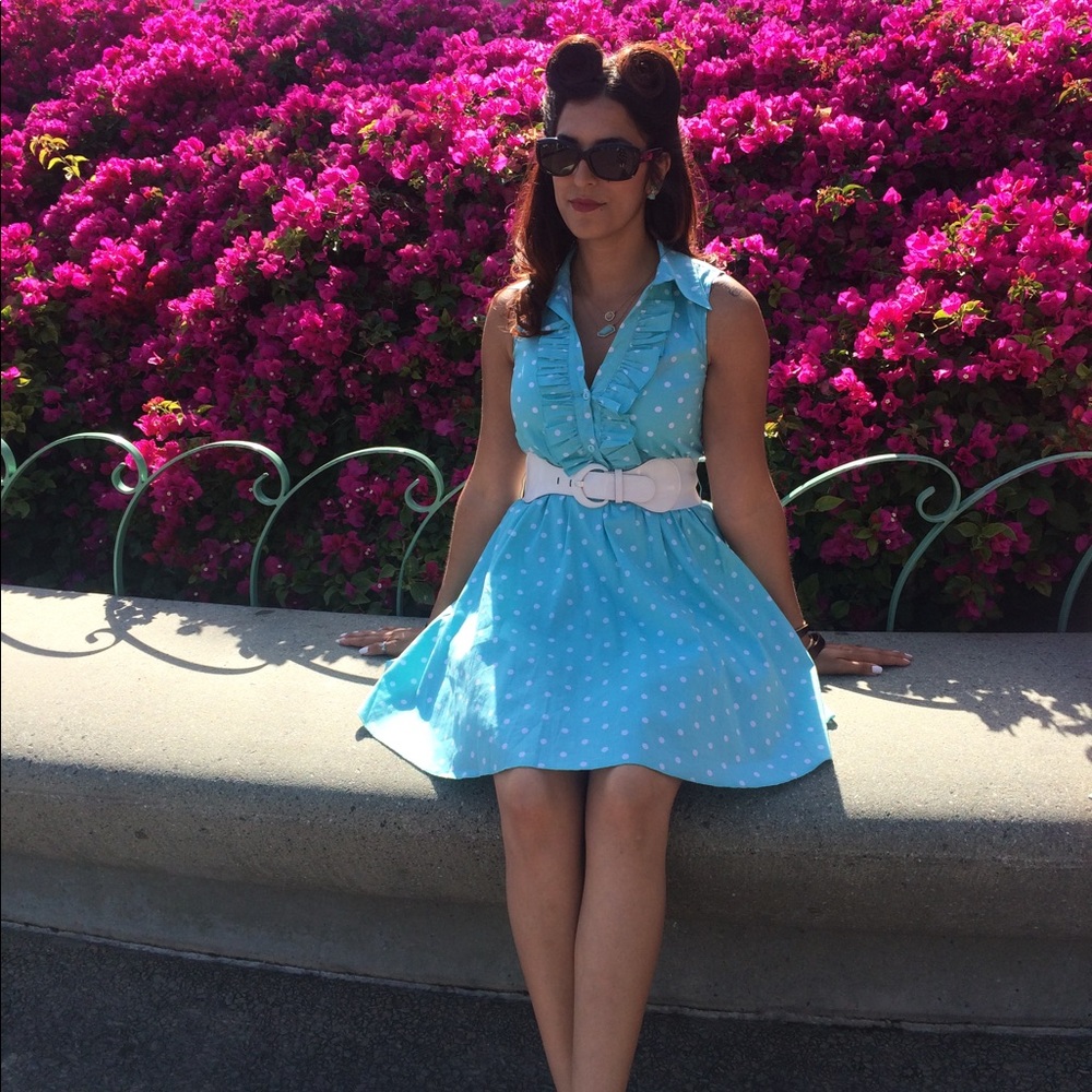 Rockabilly Polka Dot dress